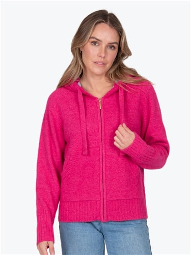 Fields Zip Stripe Hoodie FK5021