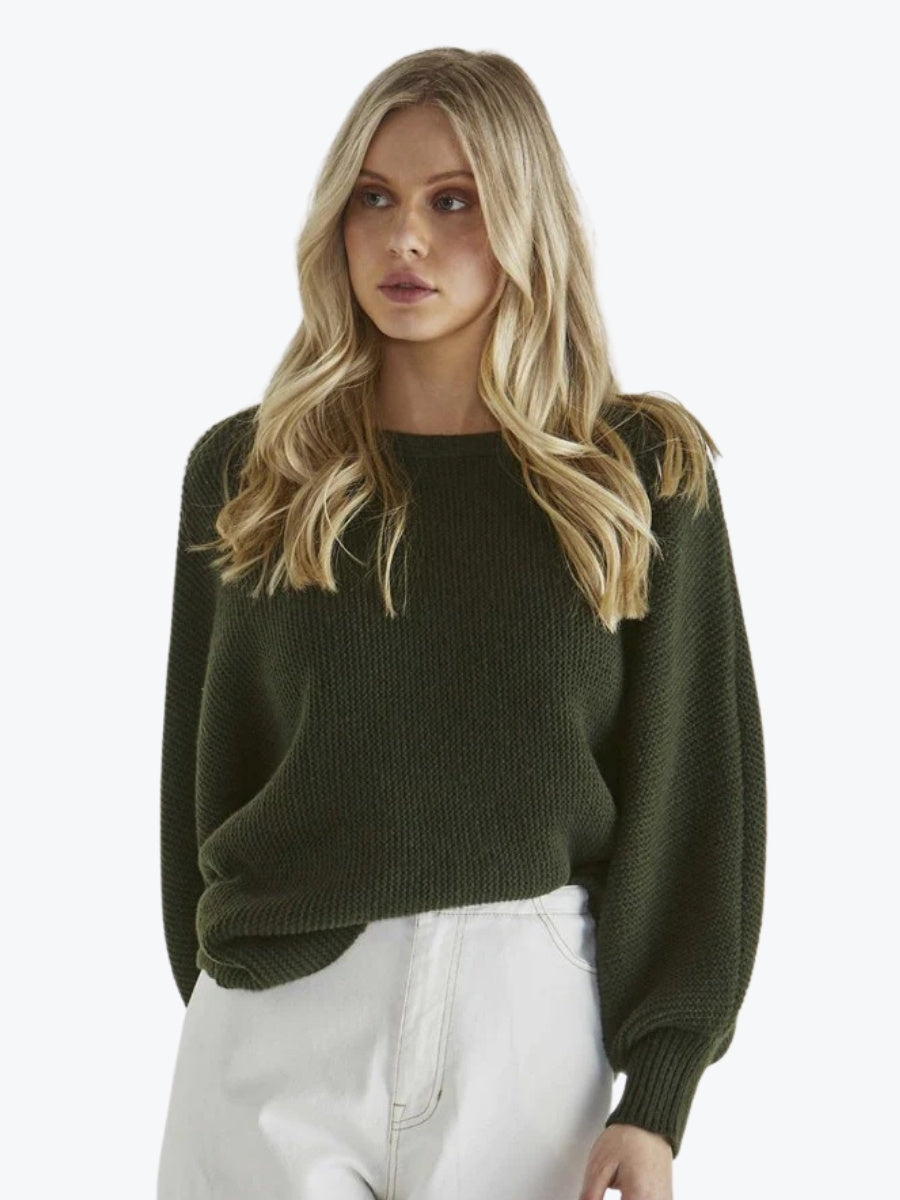 SASS Concord Knit in Khaki