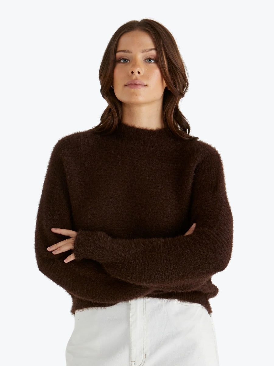 SASS Patrizia Knit in Chocolate