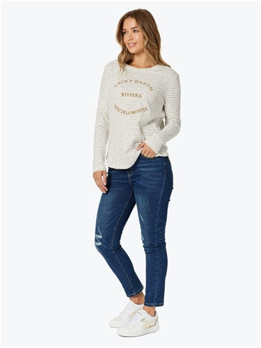 Threadz Riviera Long Sleeve Tee 47074