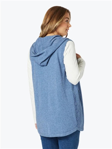 Threadz Ollie Side Button Vest 45281