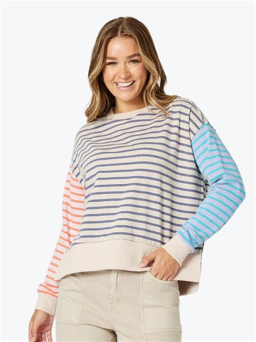 Threadz Maxwell Stripe Sweatshirt 47056