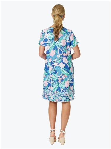 Gordon Smith Santa Monica Frilled Hem Dress 45654
