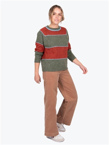 Fields Mohair Stripe Pullover FK5017