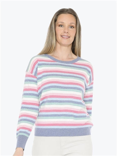 Jump Pastel Stripe Pullover