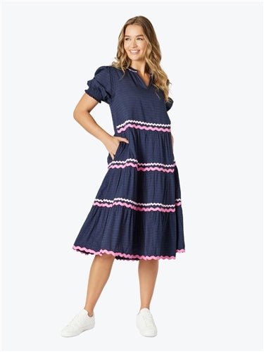 Threadz Ric Rac Tiered Dress 48435