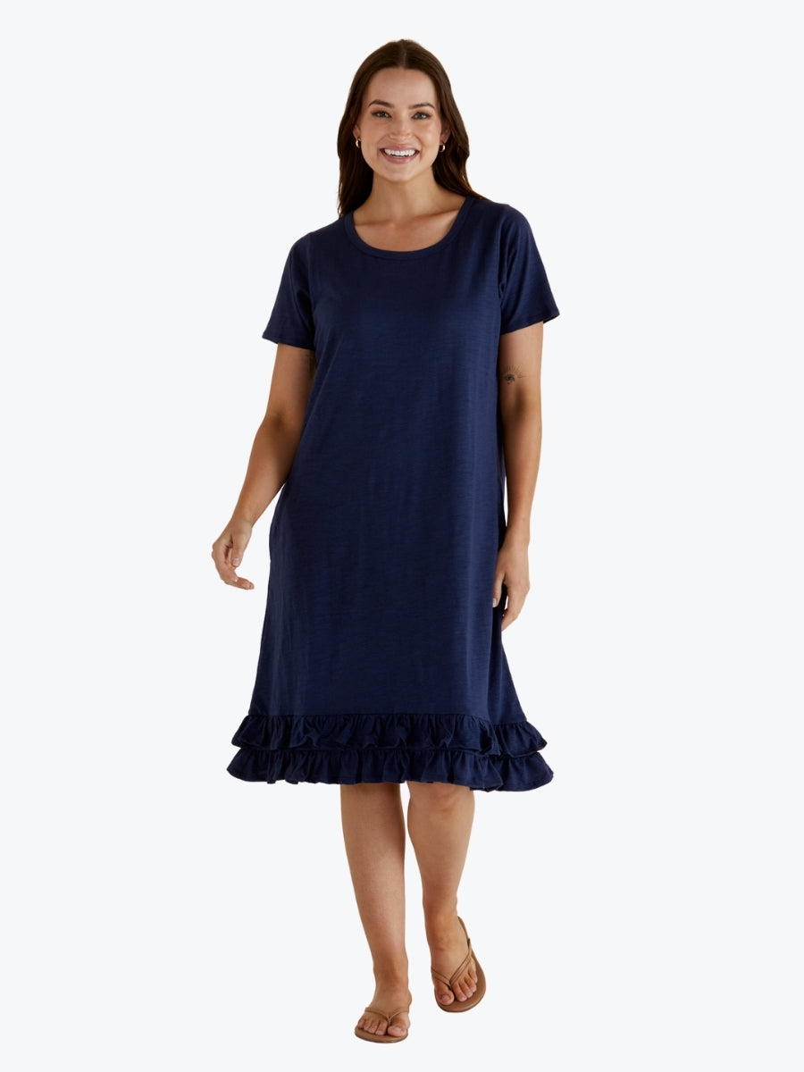 Betty Basics Aaliyah Dress in Navy
