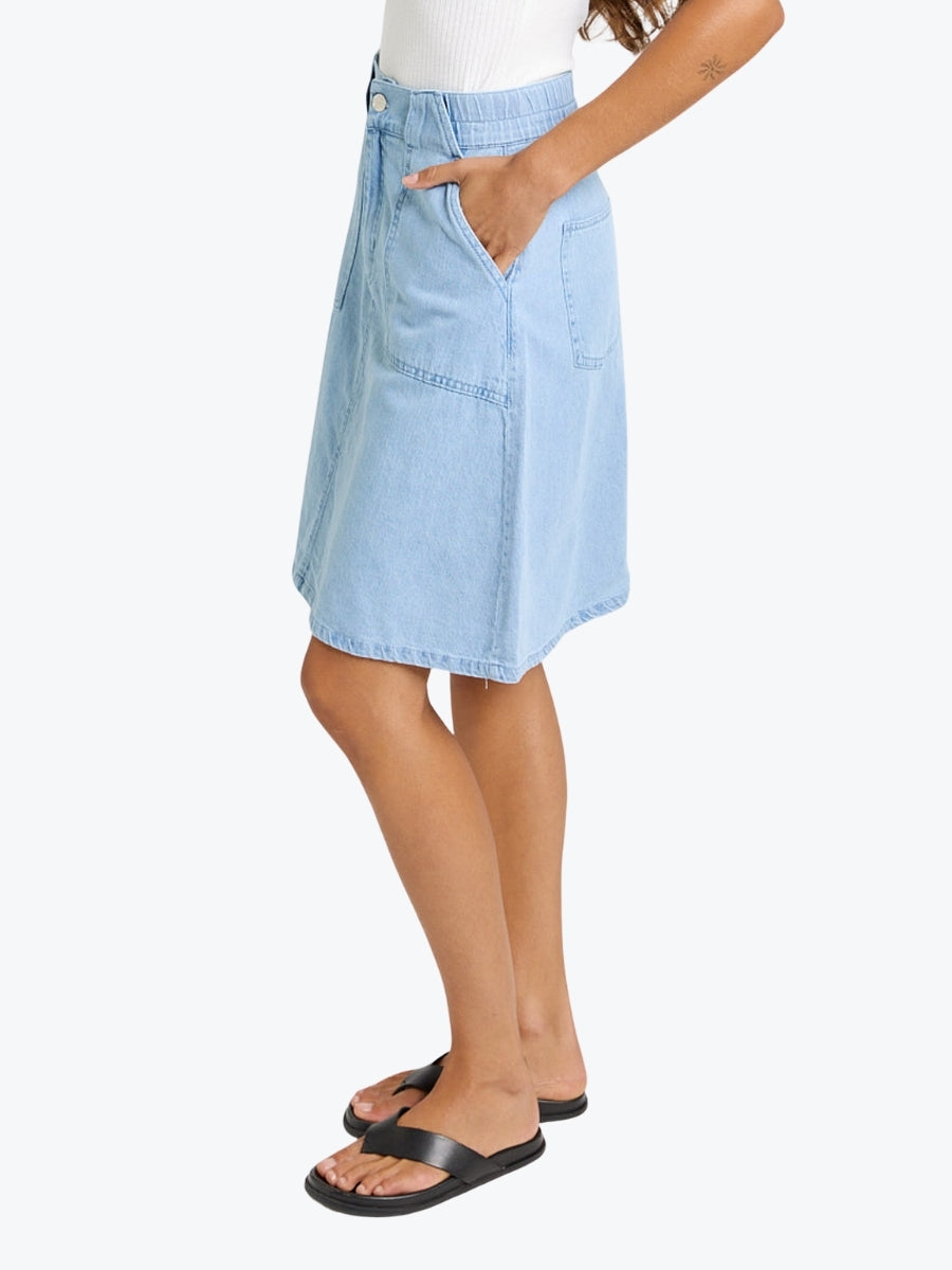 Betty Basics Aida Denim Skirt | Medium Wash