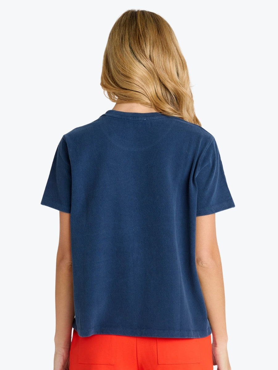 Betty Basics Base Tee | Navy