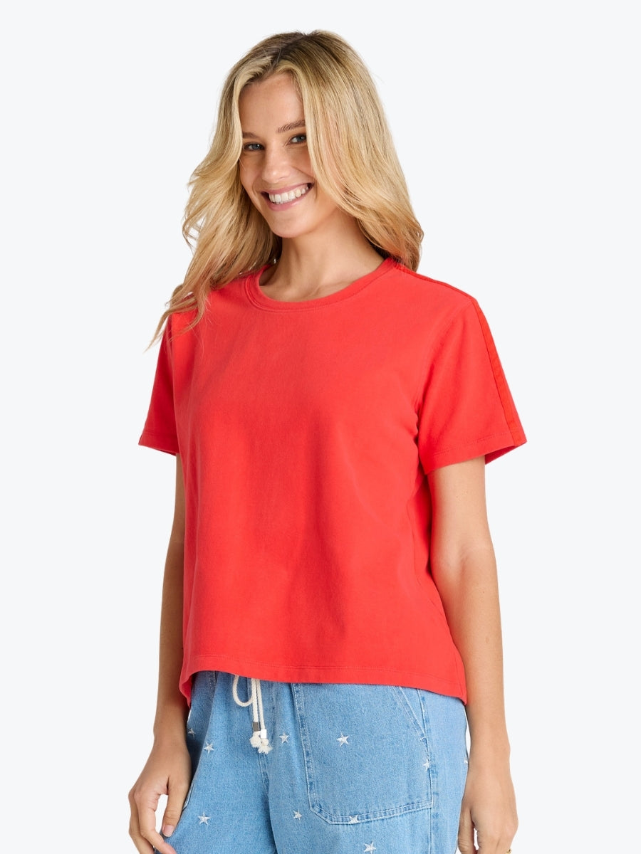 Betty Basics Base Tee | Red