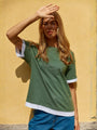 Betty Basics Boyfriend Tee | Green