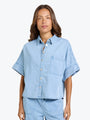 Betty Basics Dawn Denim Shirt | Medium Wash