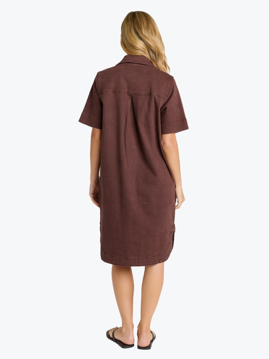 Betty Basics Dawson Denim Dress | Chocolate