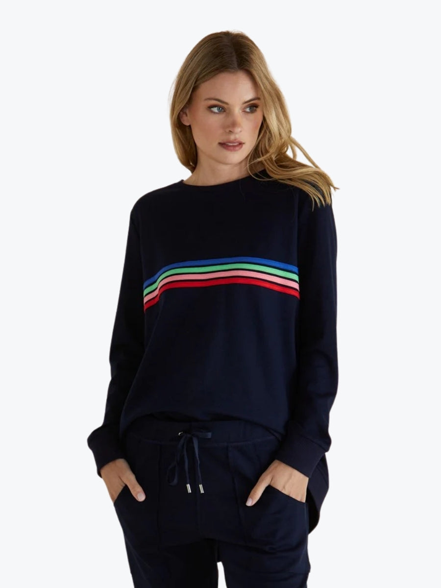 Betty Basics Dune Sweat in Navy