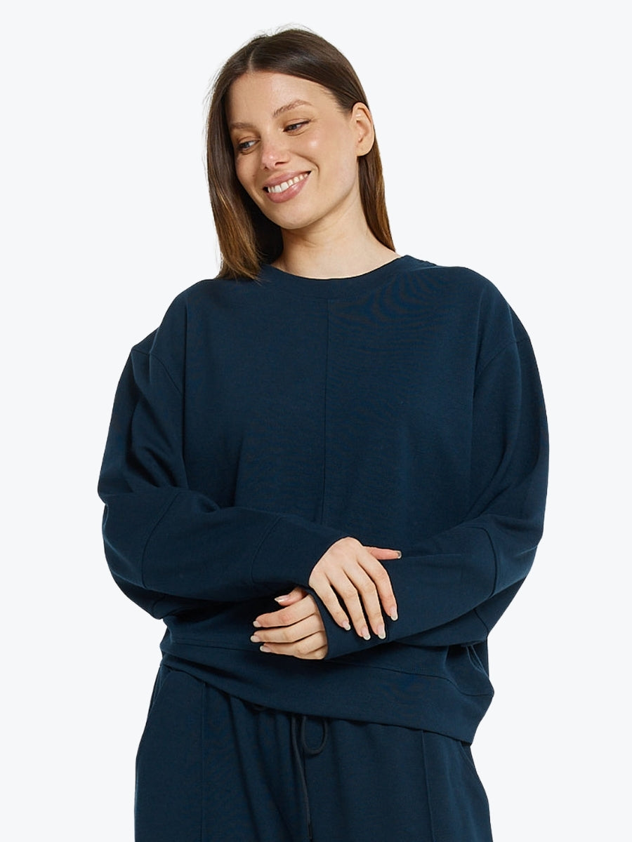 Betty Basics Elona Top | Navy