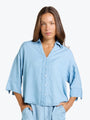 Betty Basics Emmy Lyocell Shirt | Mid Wash