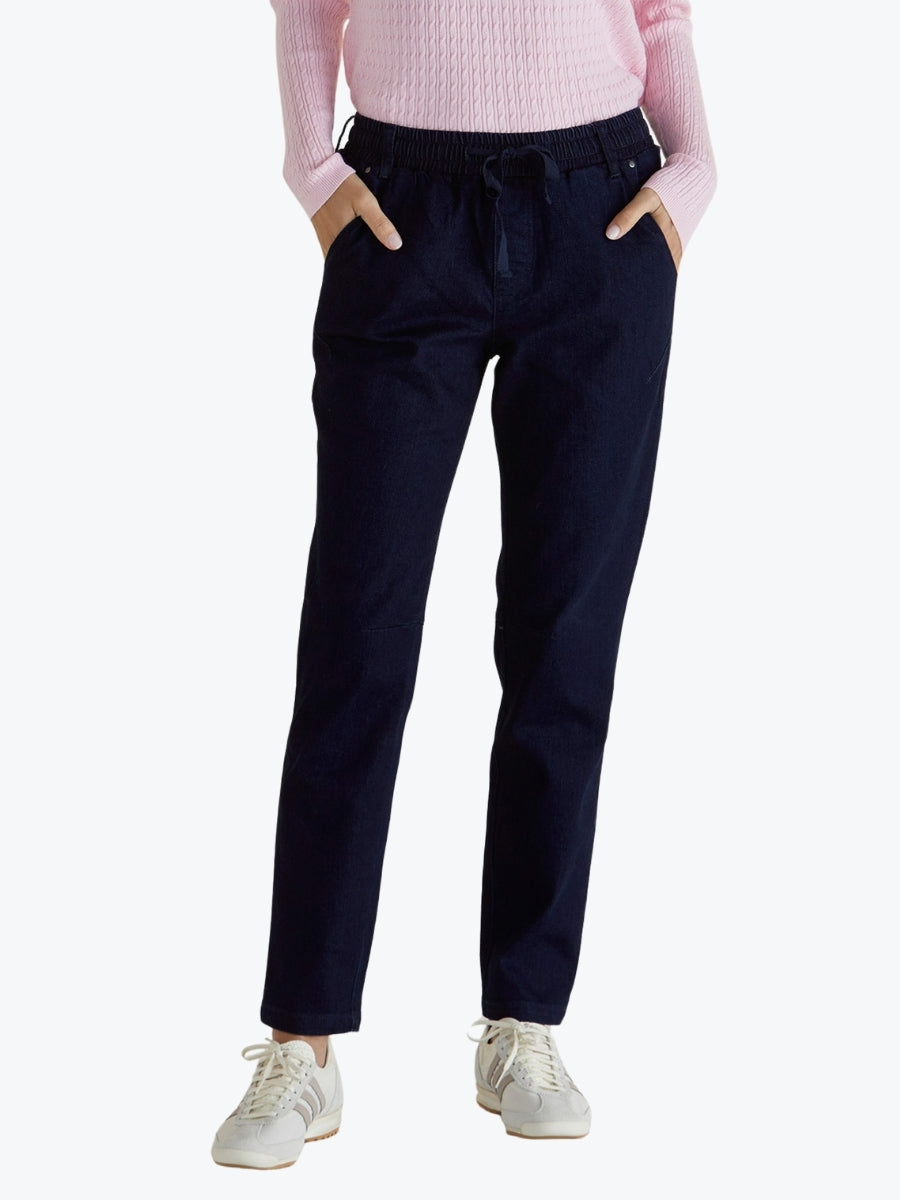 Betty Basics Harlow Denim Jogger in Indigo