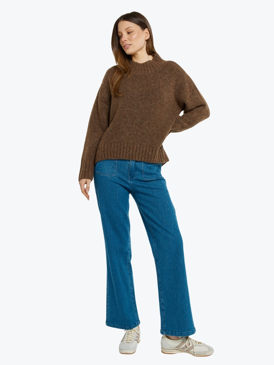 Betty Basics Lola Jumper | Chocolate