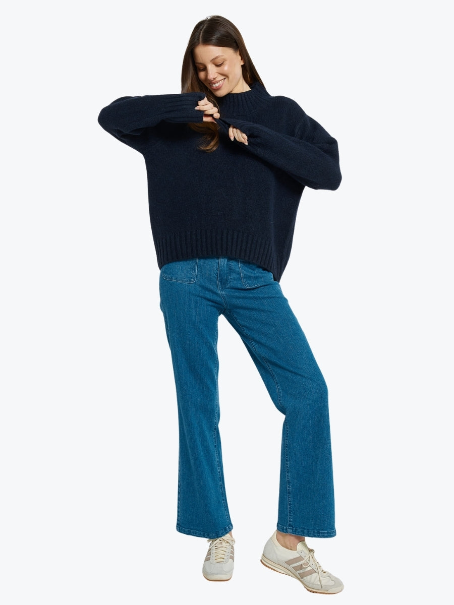 Betty Basics Lola Jumper | Navy
