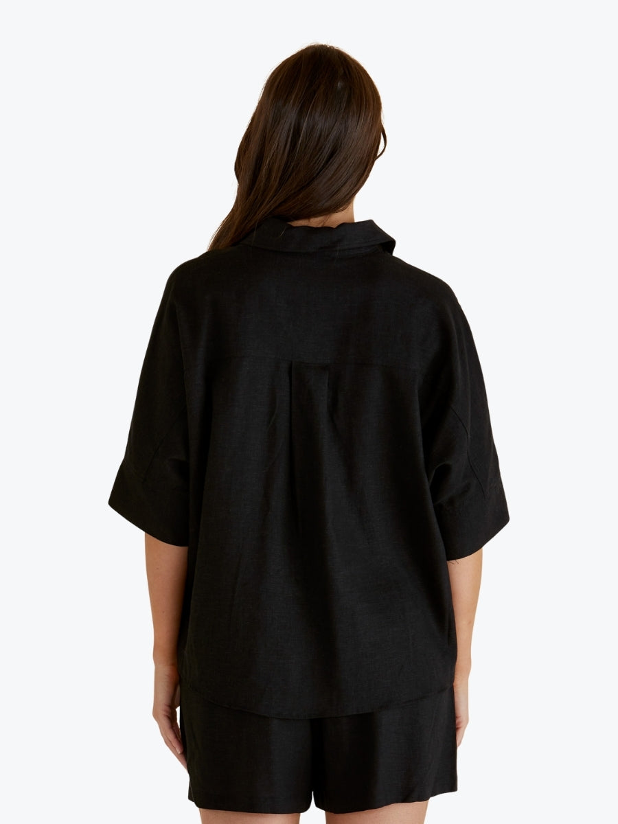 Betty Basics Lynwood Linen Shirt BB8435