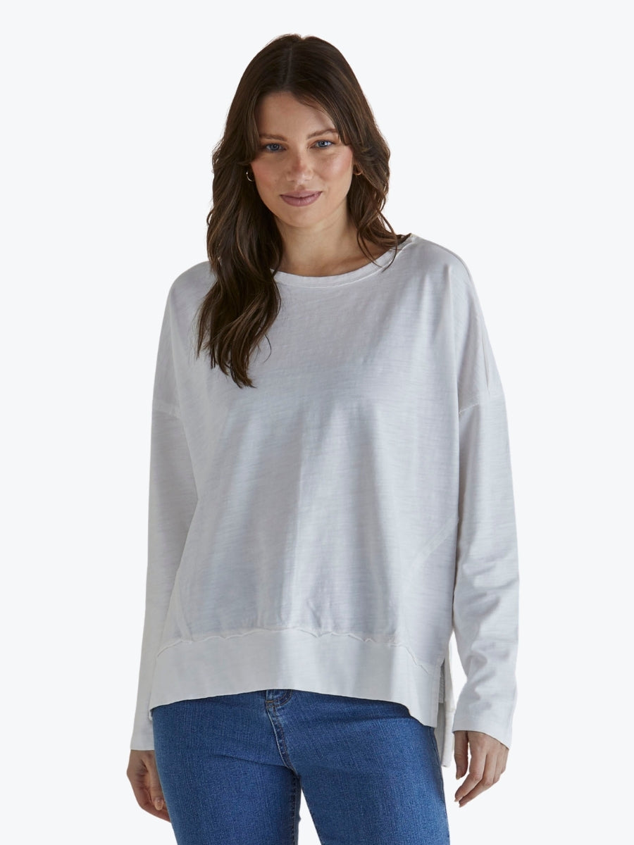 Betty Basics Roxette Tee in White