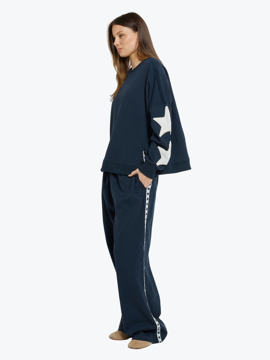Betty Basics Saskia Sweatshirt | Navy