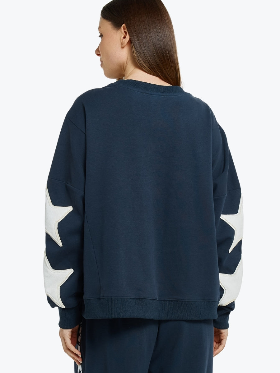 Betty Basics Saskia Sweatshirt | Navy