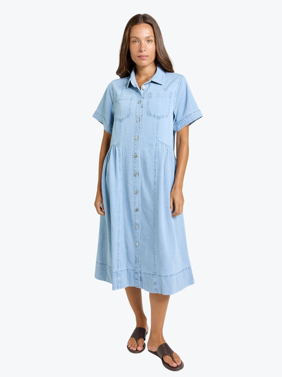 Betty Basics Willow Denim Dress | Medium Wash
