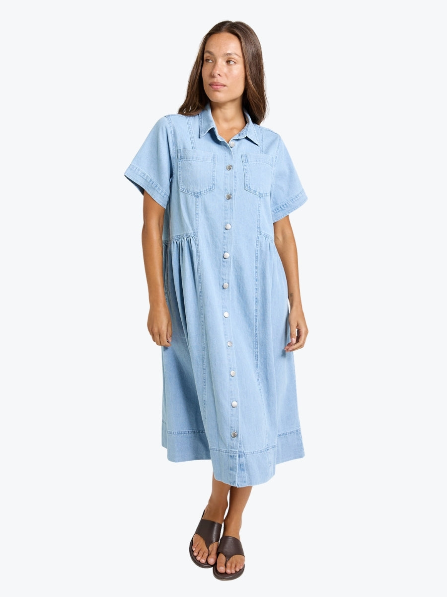 Betty Basics Willow Denim Dress | Medium Wash