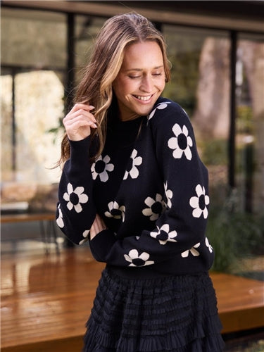 Brave + True Flower Knit
