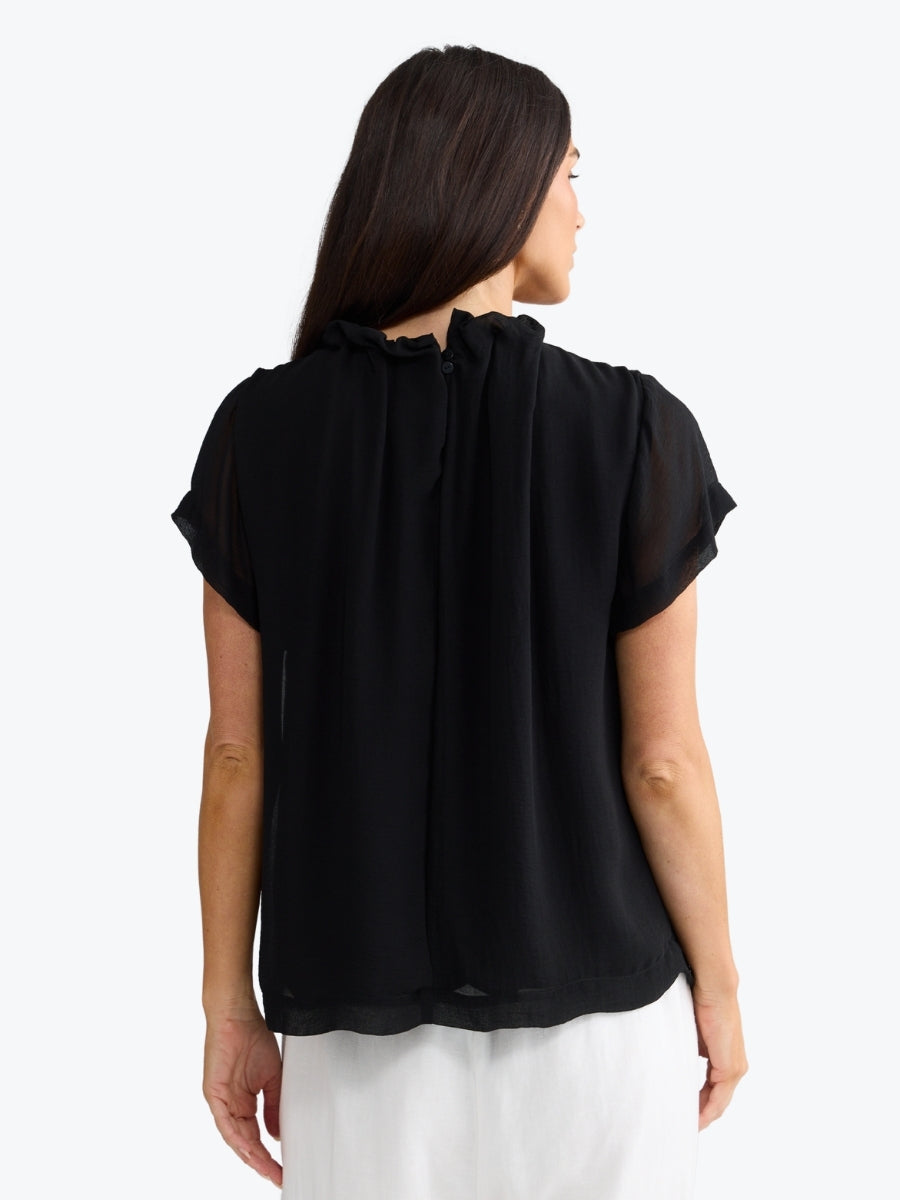 Brave + True Carina Blouse | Black