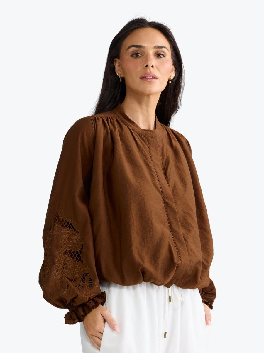 Brave + True Tiana Shirt | Bronze