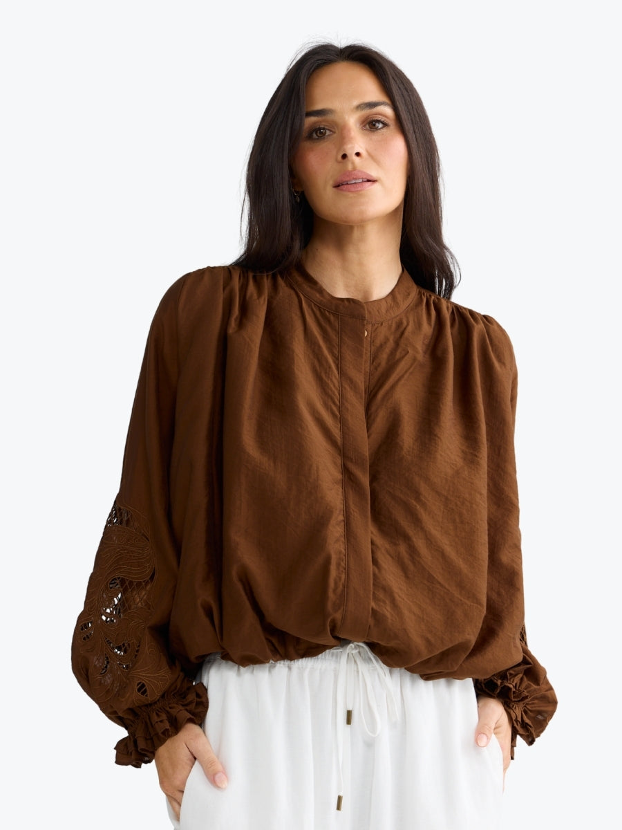 Brave + True Tiana Shirt | Bronze