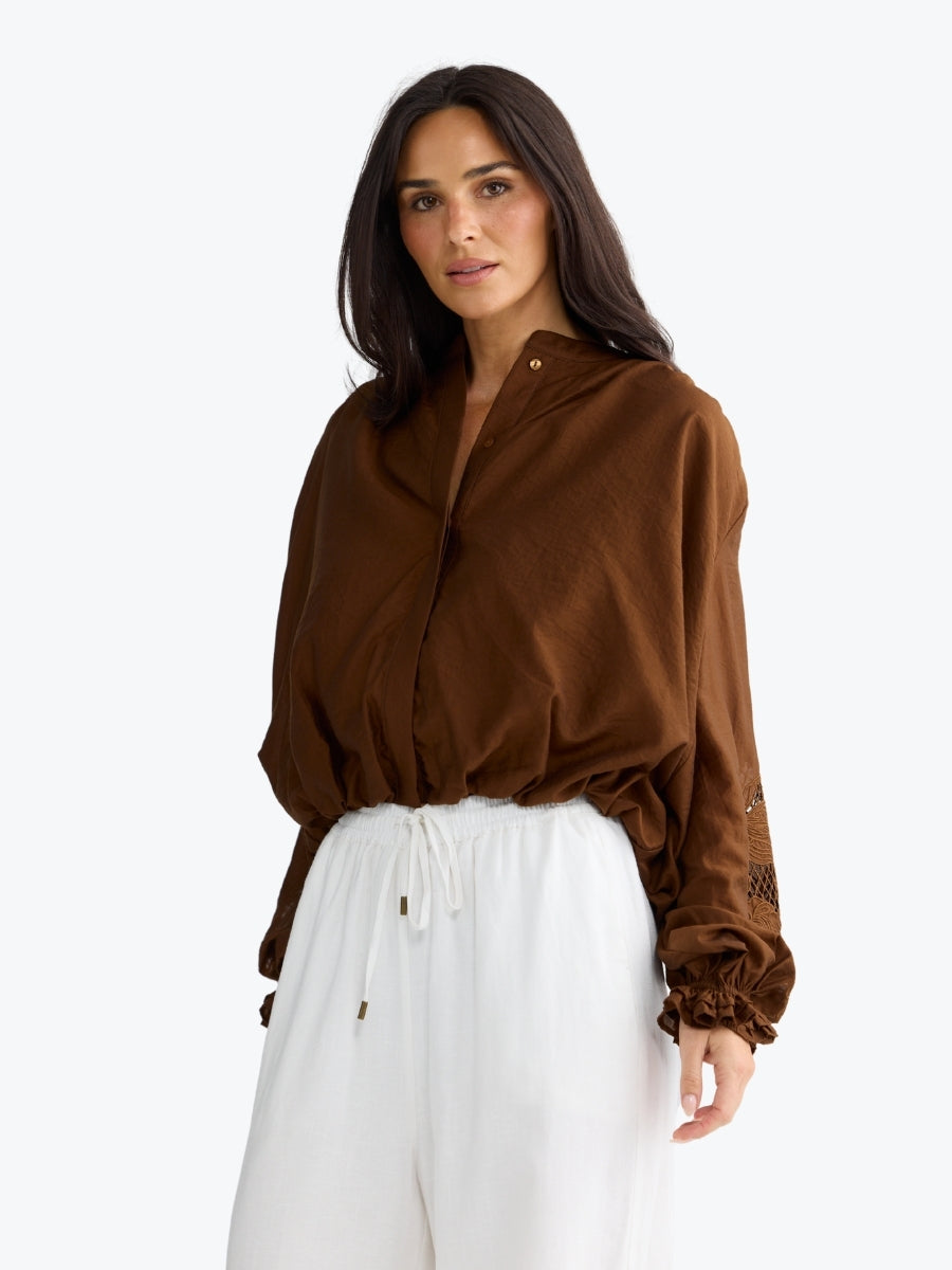Brave + True Tiana Shirt | Bronze