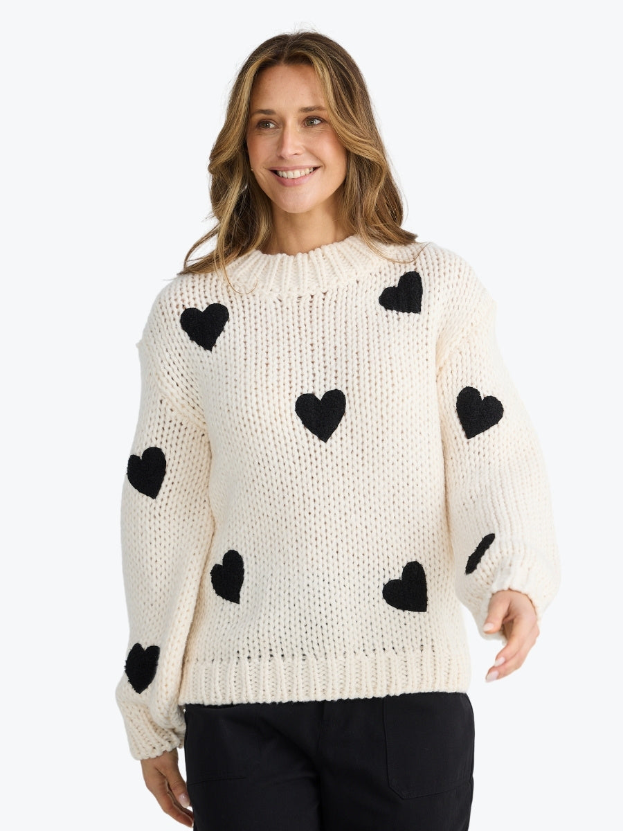 Brave + True Heart On My Sleeve Knit