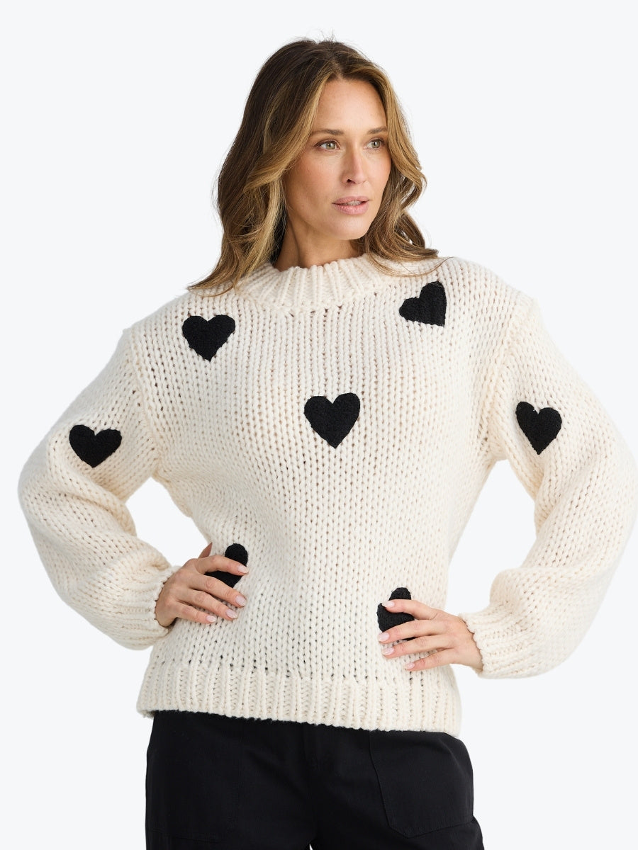 Brave + True Heart On My Sleeve Knit