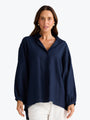 Brave + True Monty Shirt in Navy