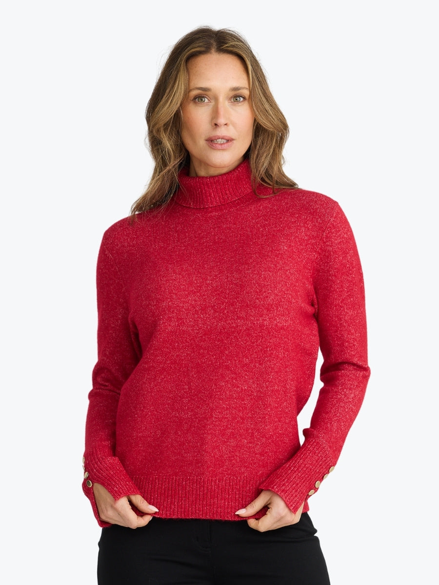 Brave + True Pilot Knit in Flame