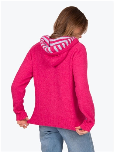 Fields Zip Stripe Hoodie FK5021
