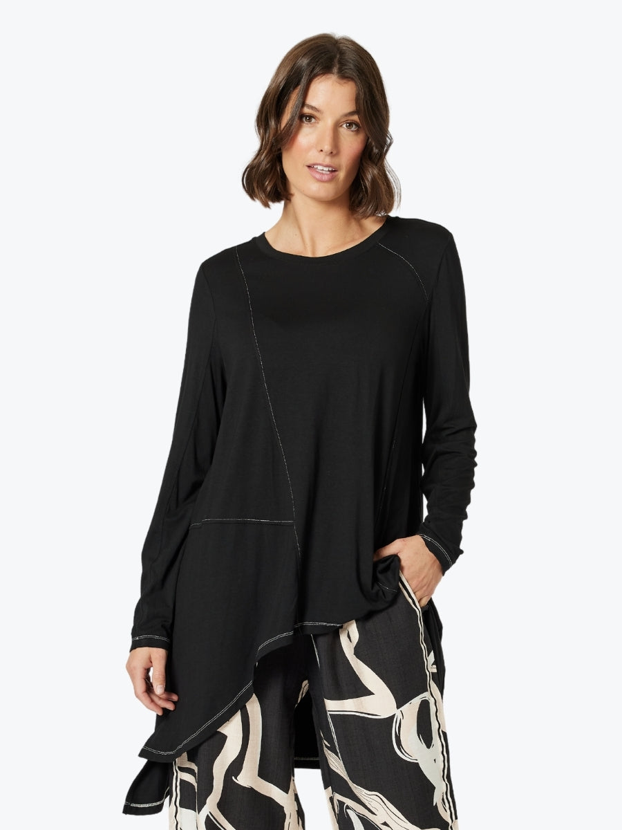 Clarity Artist Top in Black