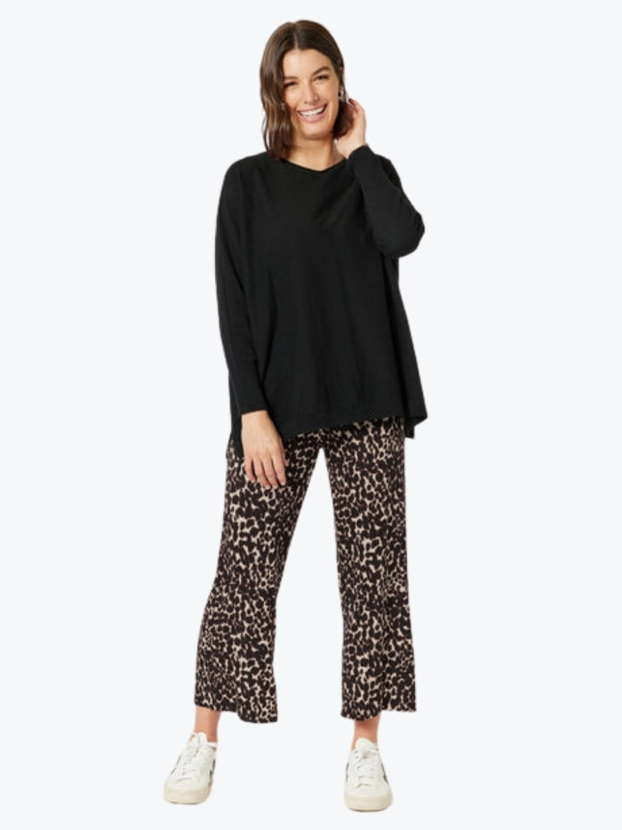 Clarity Atelier Animal Print Pant in Animal