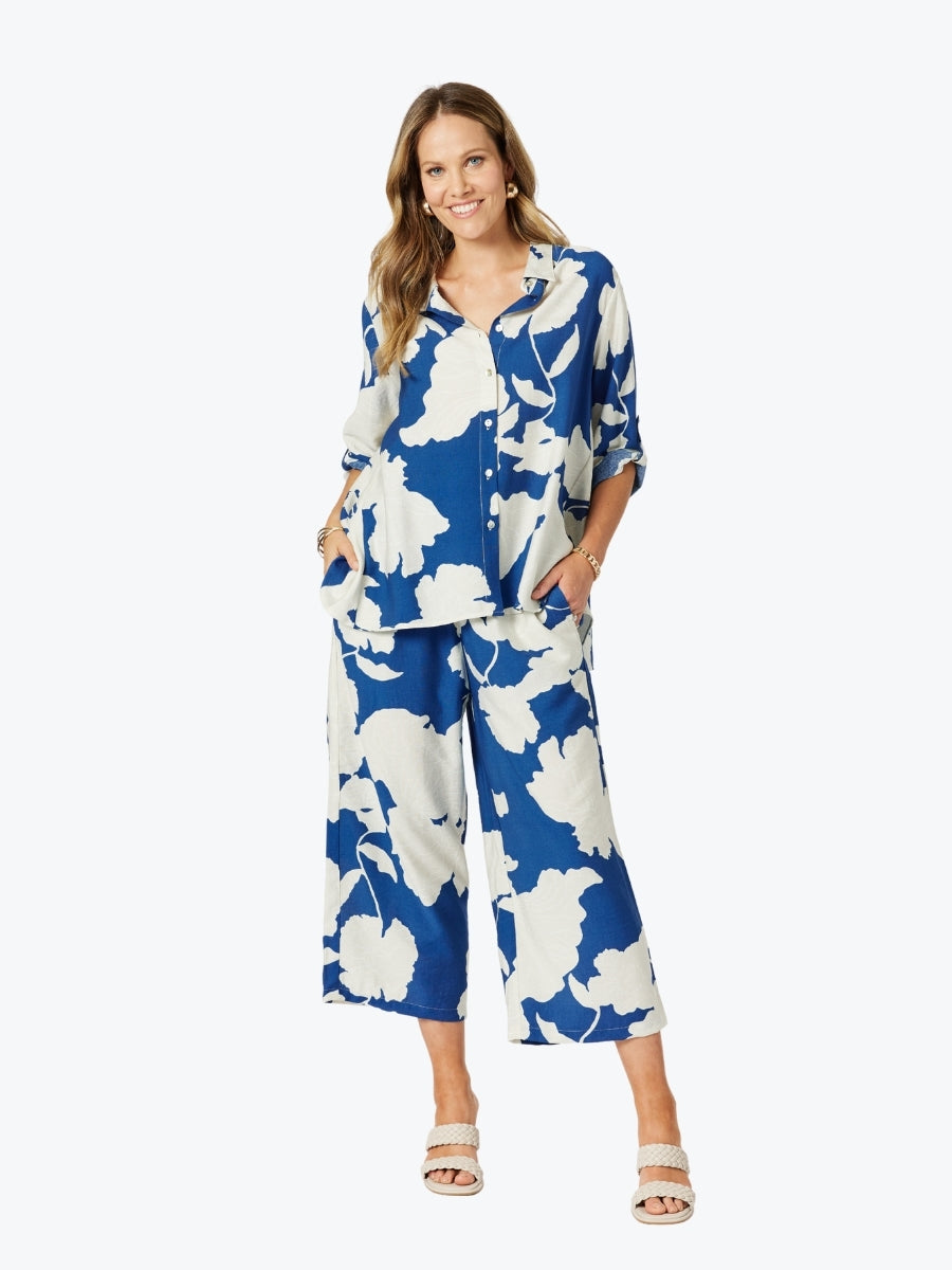 Clarity Barcelona Floral Print Shirt 47851