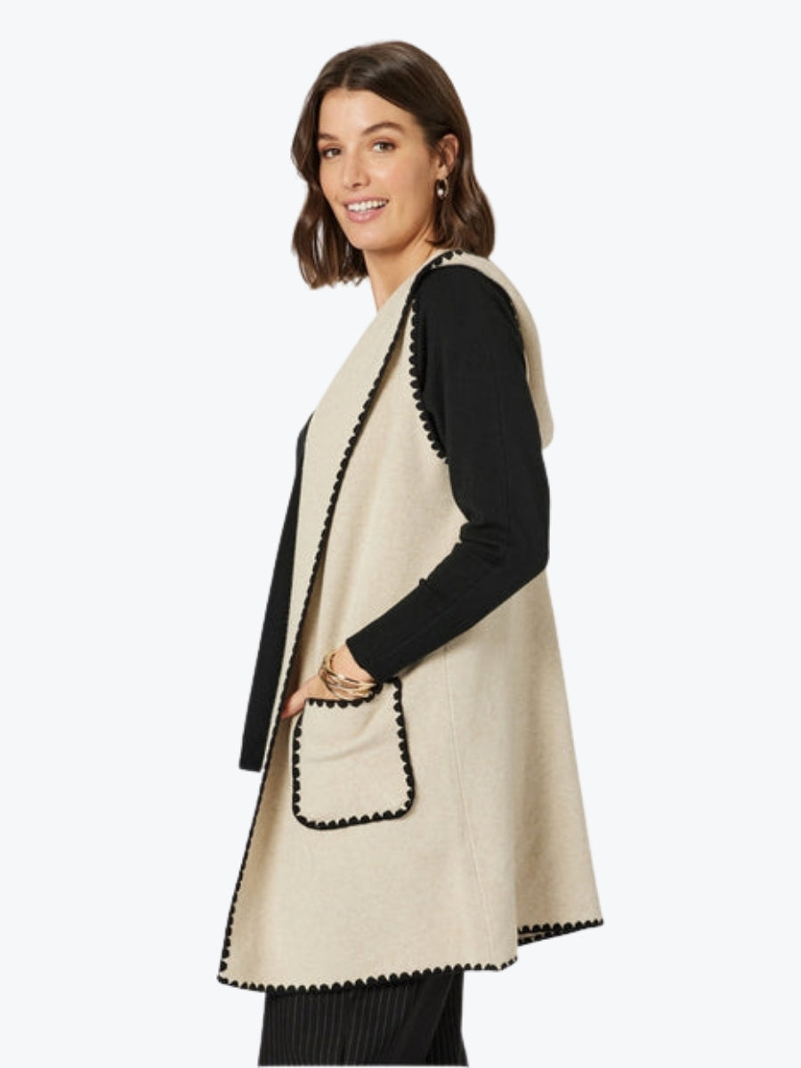 Clarity Cosy Hooded Vest 46845