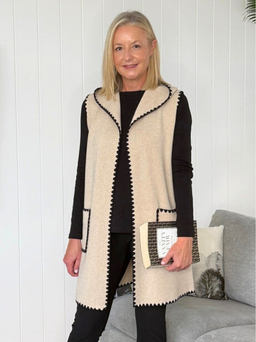 Clarity Cosy Hooded Vest 46845