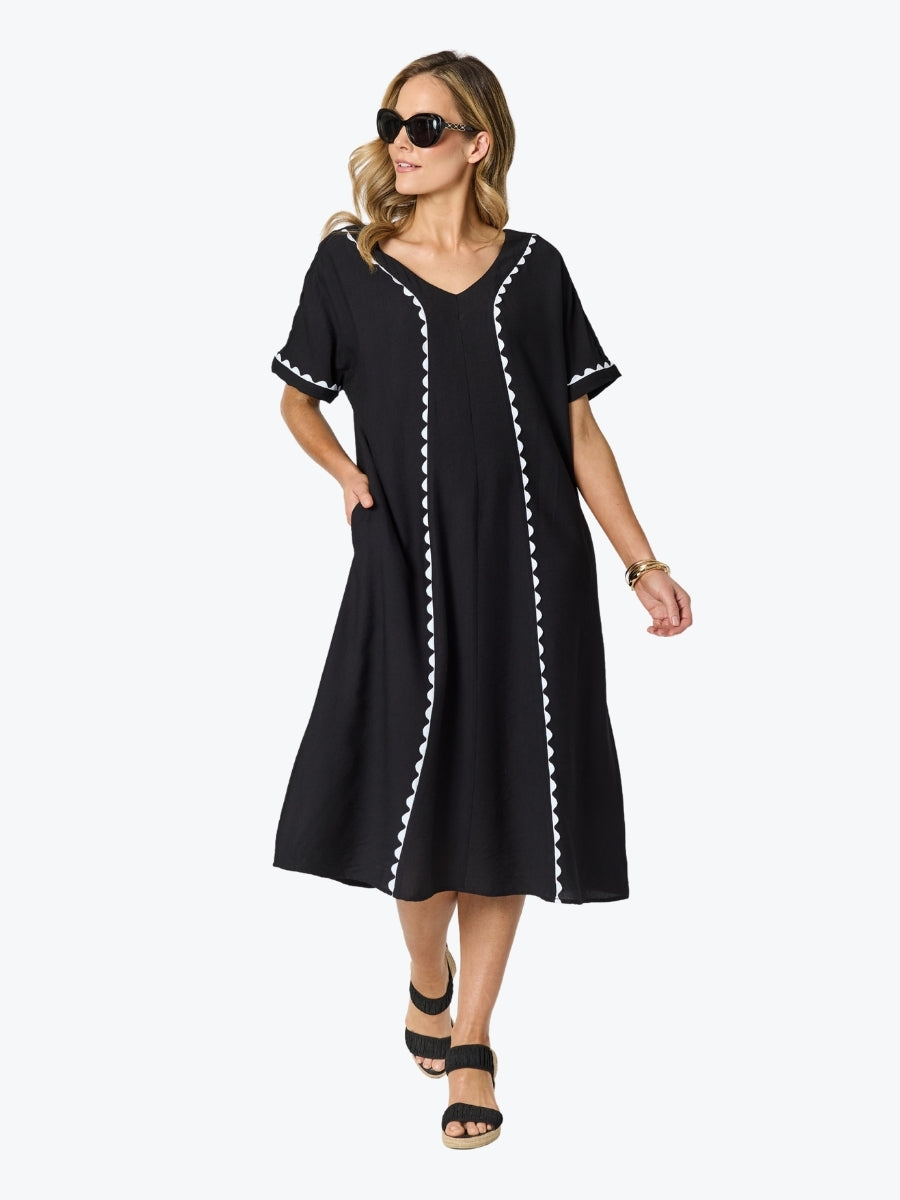 Clarity Del Mar Dress | Black