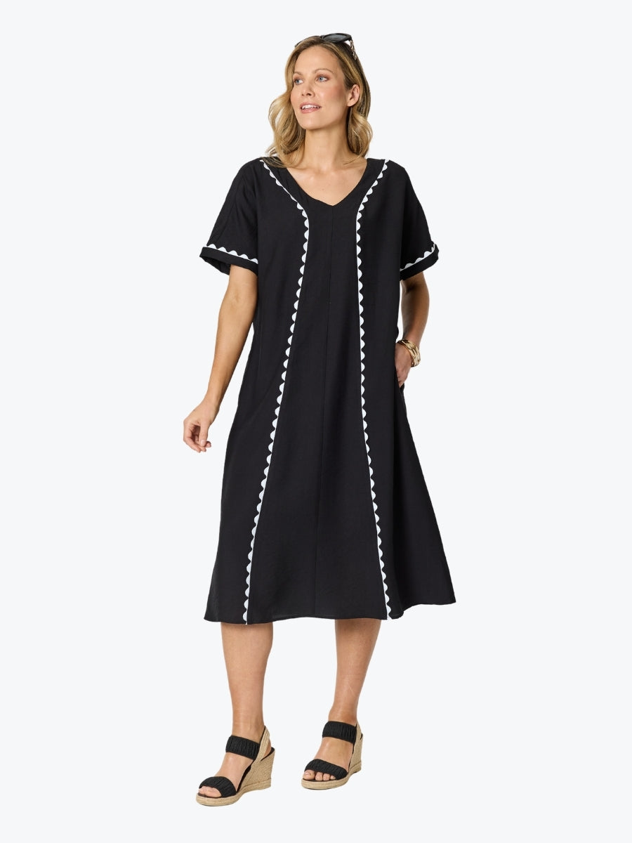 Clarity Del Mar Dress | Black