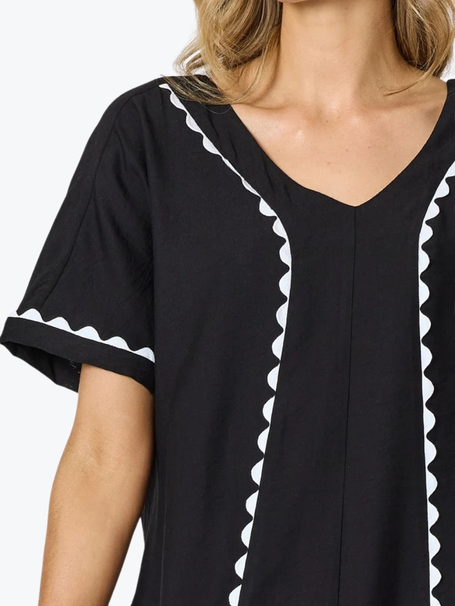 Clarity Del Mar Dress | Black