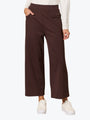 Clarity Kimmy Ponte Wide Leg Pant | Coffee