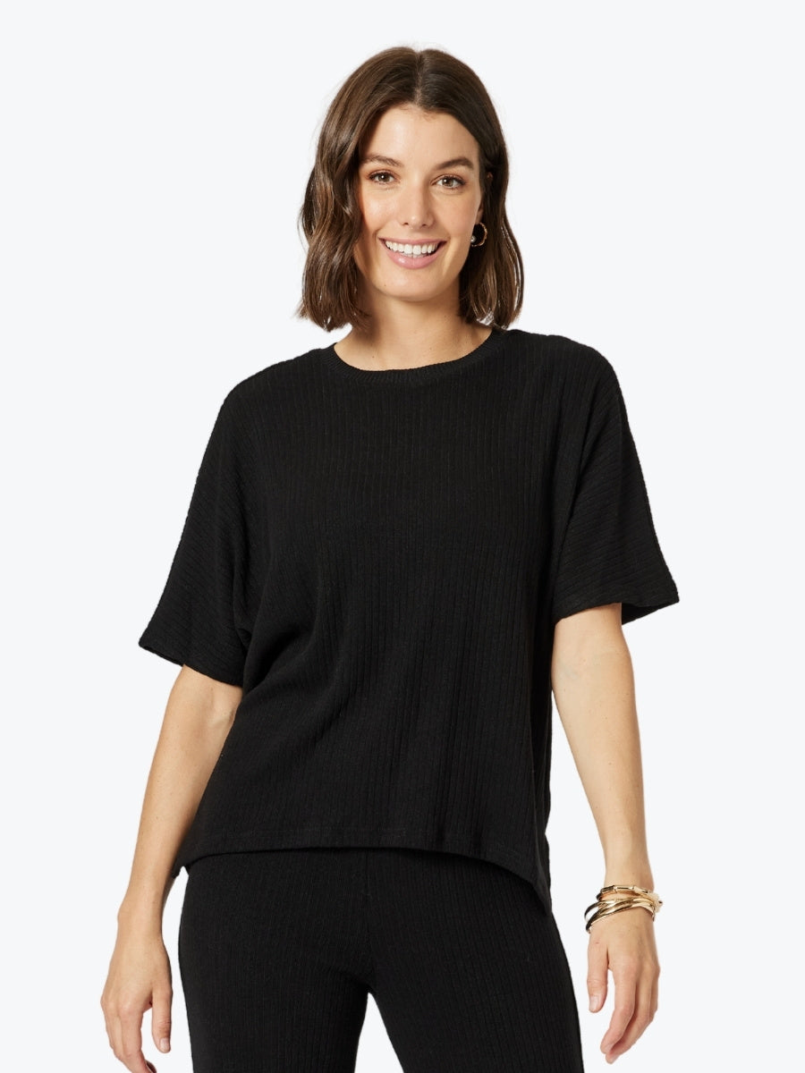 Clarity Lounge Top in Black