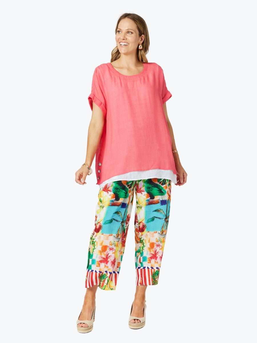 Clarity Palma Side Button Top 48303